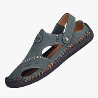Owen | Herren-Sommersandalen - Atmungsaktives Leder und rutschfeste Sohle für einen stilvollen Akzent