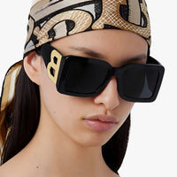 Veda | Stoer und stilvoll - Übergroße Sonnenbrille mit UV400-Schutz