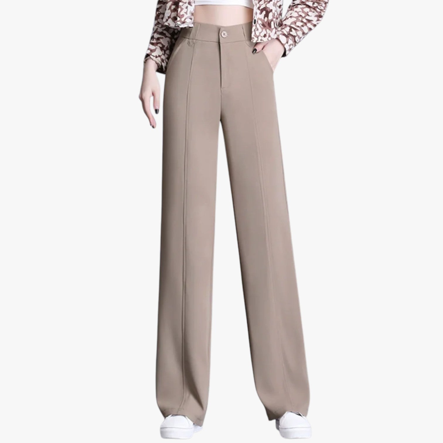 Regine | Oversize weiße Hosen – Eleganz und Komfort von L bis 6XL