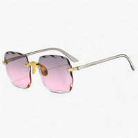 Kamila | Stilvolle randlose Sonnenbrille mit UV-Schutz
