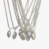 Evelynn | Silber 925 Kette mit Perle als Choker