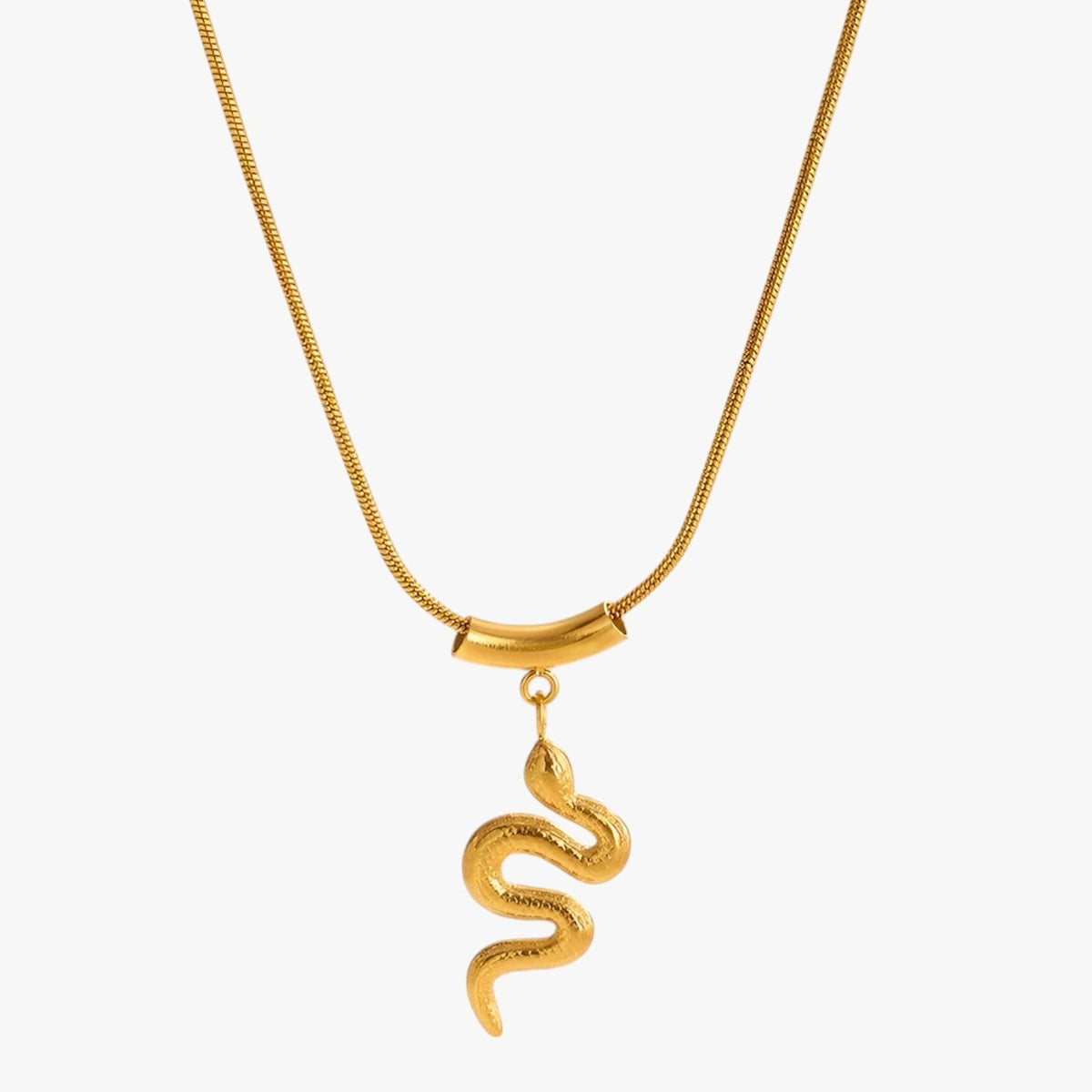 Zuri | Vintage goldene Schlangenkette