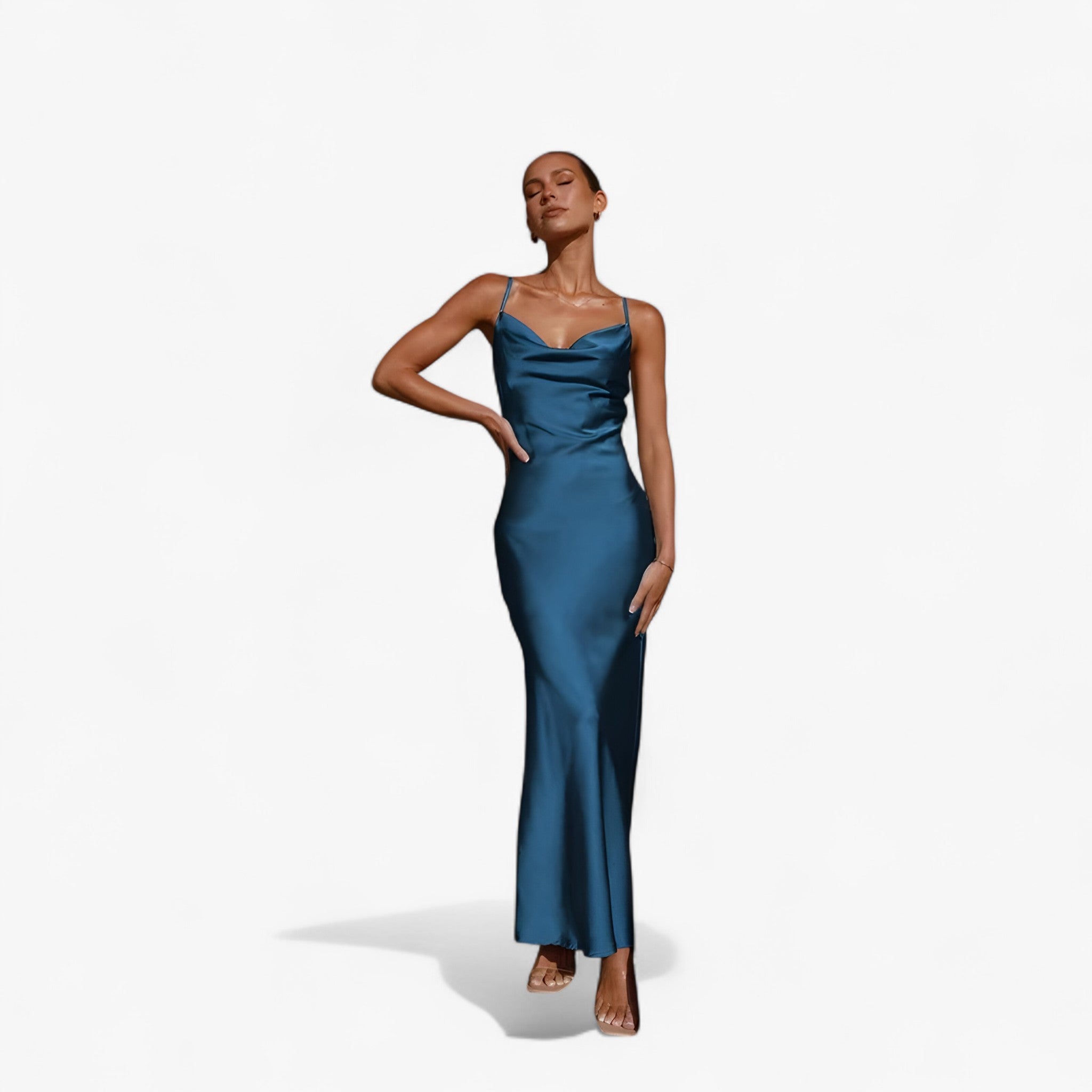 Dianne | Lang gown aus Seide