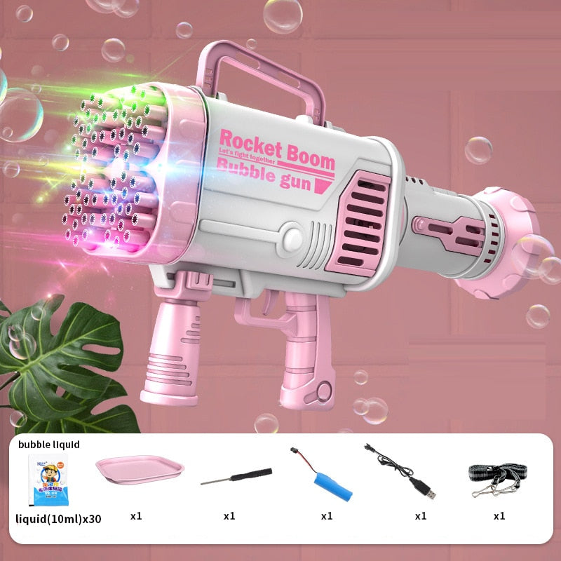 MagicBubbles™ | 69-Loch-Gatling-Blasenmaschine
