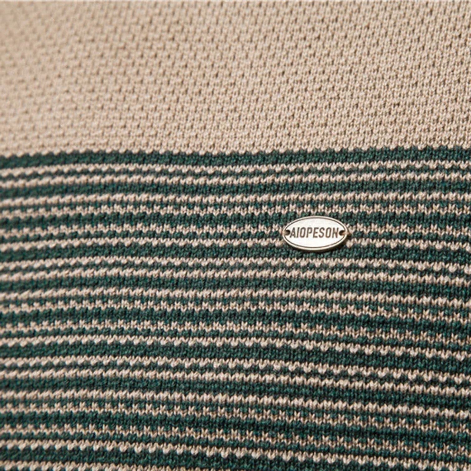 Eugene | Herren Ringel-Pullover mit Rundhalsausschnitt – Slim Fit und hochwertige Wärme