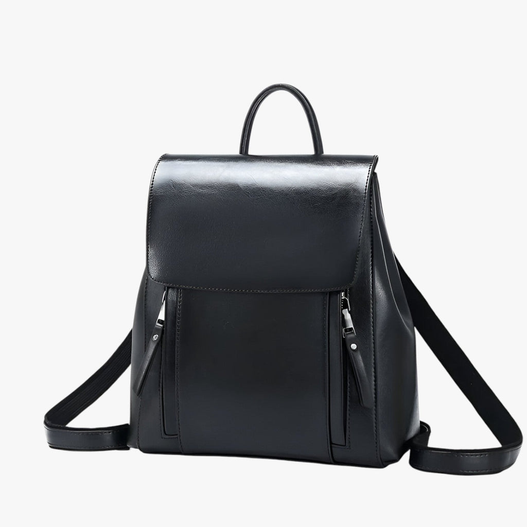 Rylee | Eleganter Leder-Rucksack für Schule und Arbeit
