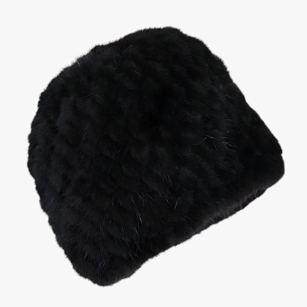 Luxe Minkfell Mütze - Winterliche Wärme & Eleganz