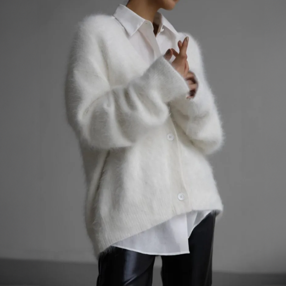 Damen Kaschmir-Strickjacke – Noelia