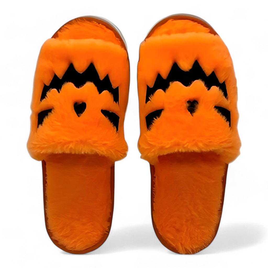 Highland Cow Cozy | Halloween-Pantoffeln - Weich und warm