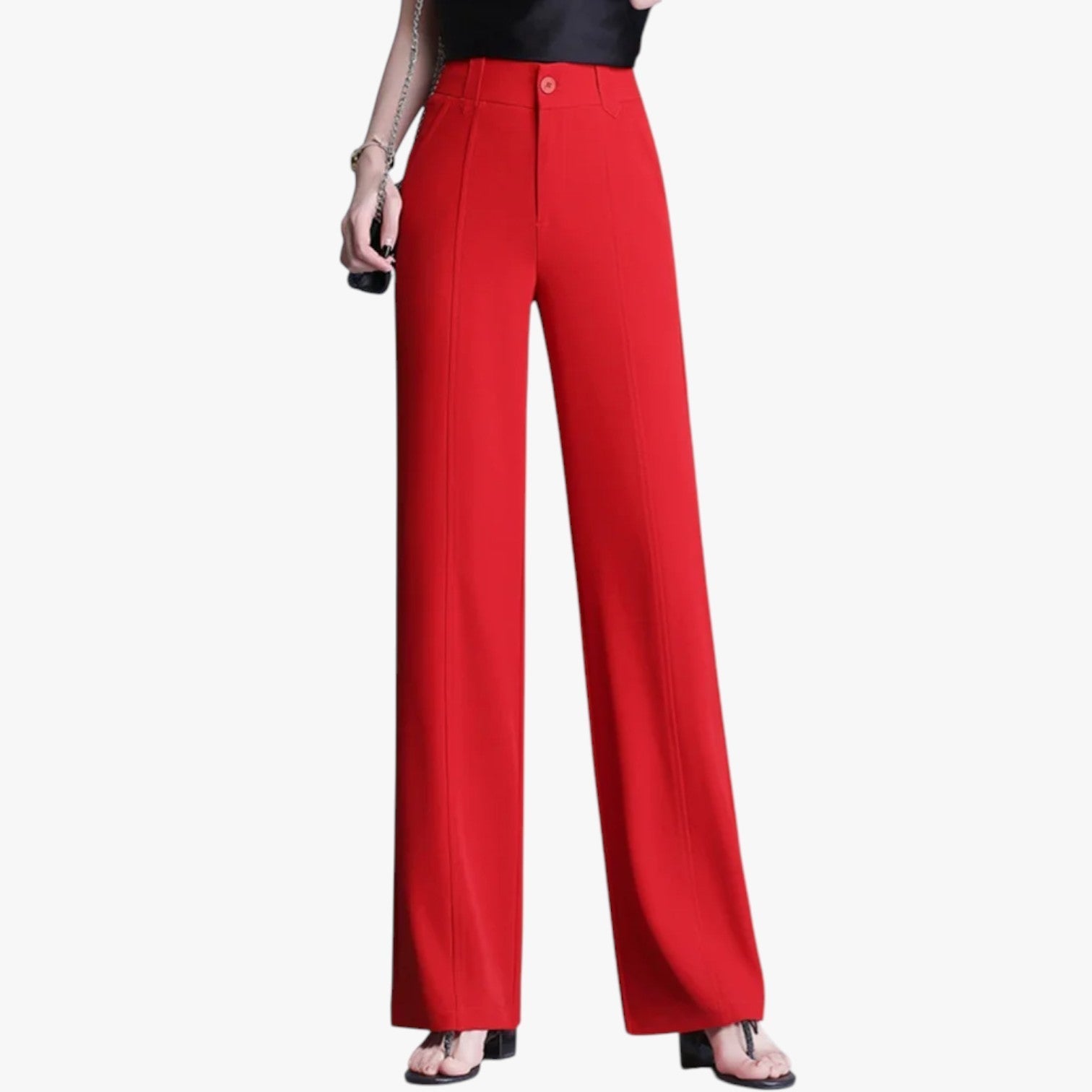 Regine | Oversize weiße Hosen – Eleganz und Komfort von L bis 6XL