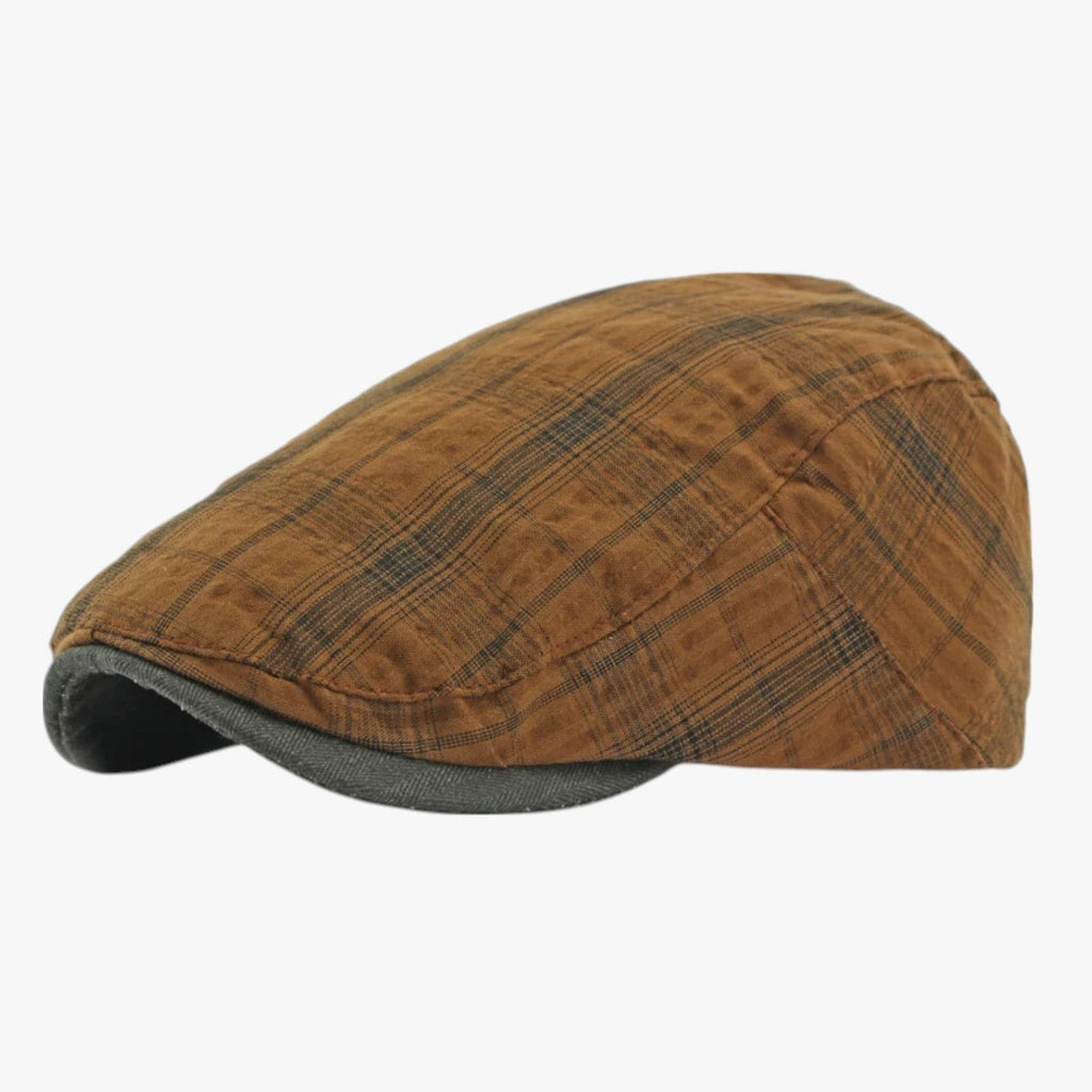 Sevyn | Retro-Tartan-Cotton-Kopfbedeckung