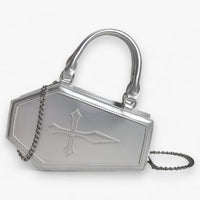Sarg-Kettenhandtasche - Geräumig und elegant für Halloween-Cosplay