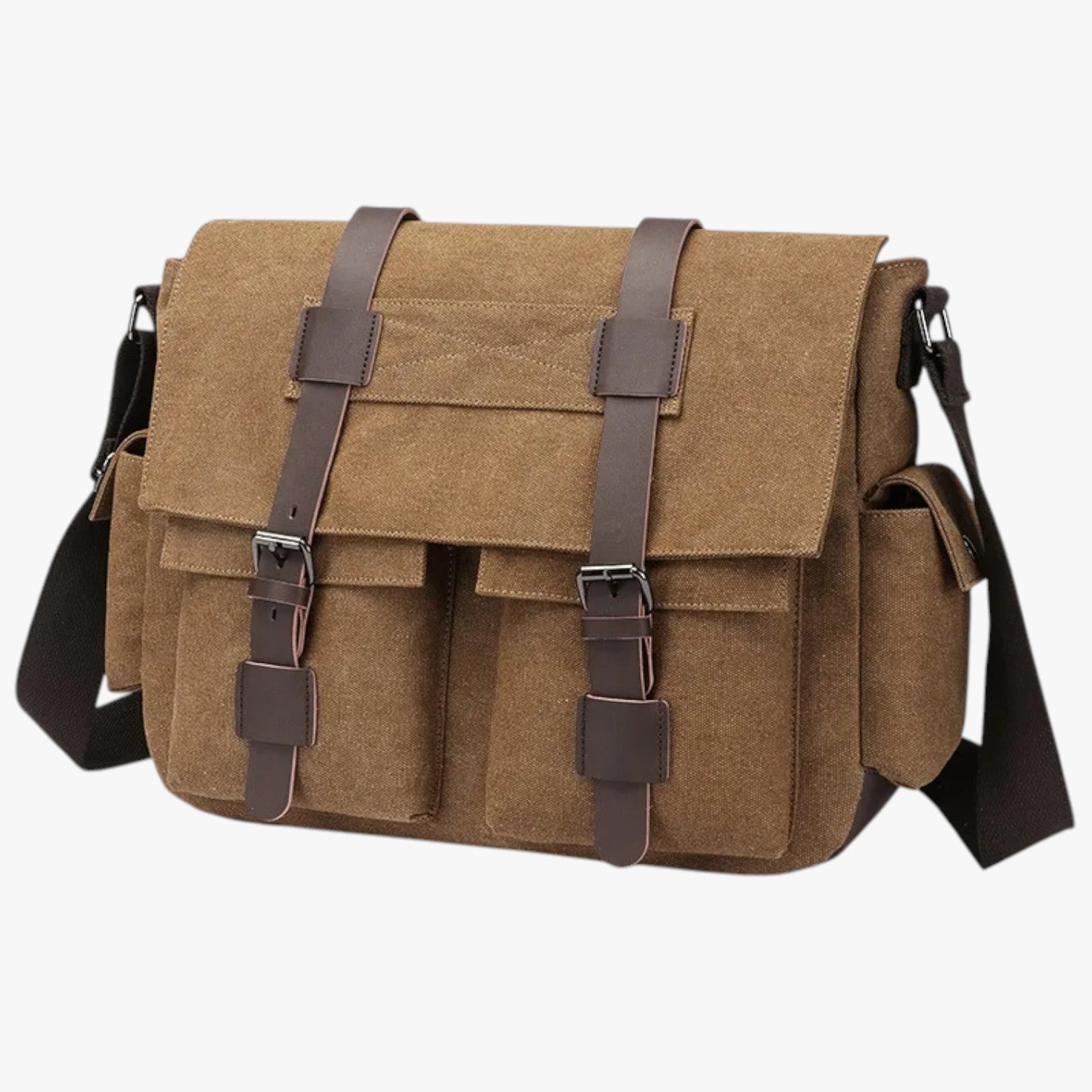 Harlan | Vintage Ledertasche für Männer mit Schultergurt