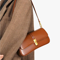 Alaia | Luxus-Ledertasche Baguette in echtem Leder