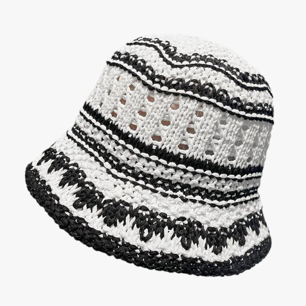 Elora | Damen-Faltbares Sommerhut mit Lochmuster