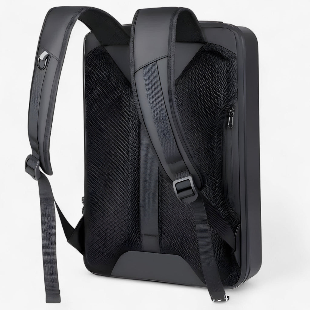 Gabi | Nachhaltiger mehrfarbiger Rucksack mit USB-Anschluss
