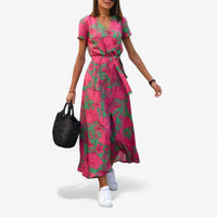 Nery - Elegantes Kleid mit V-Ausschnitt