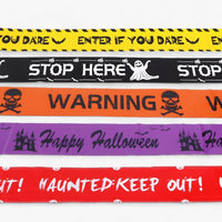 Bandeau Warnung Totenkopf Halloween - Gruselige Dekoration für Partys