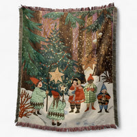 Nussknacker & Weihnachtsstern Decke - Kuscheliger und dekorativer Quilt für das Festliche Zuhause