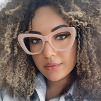 Melanie | Übergroße Katzenaugen-Sonnenbrille mit UV400-Schutz