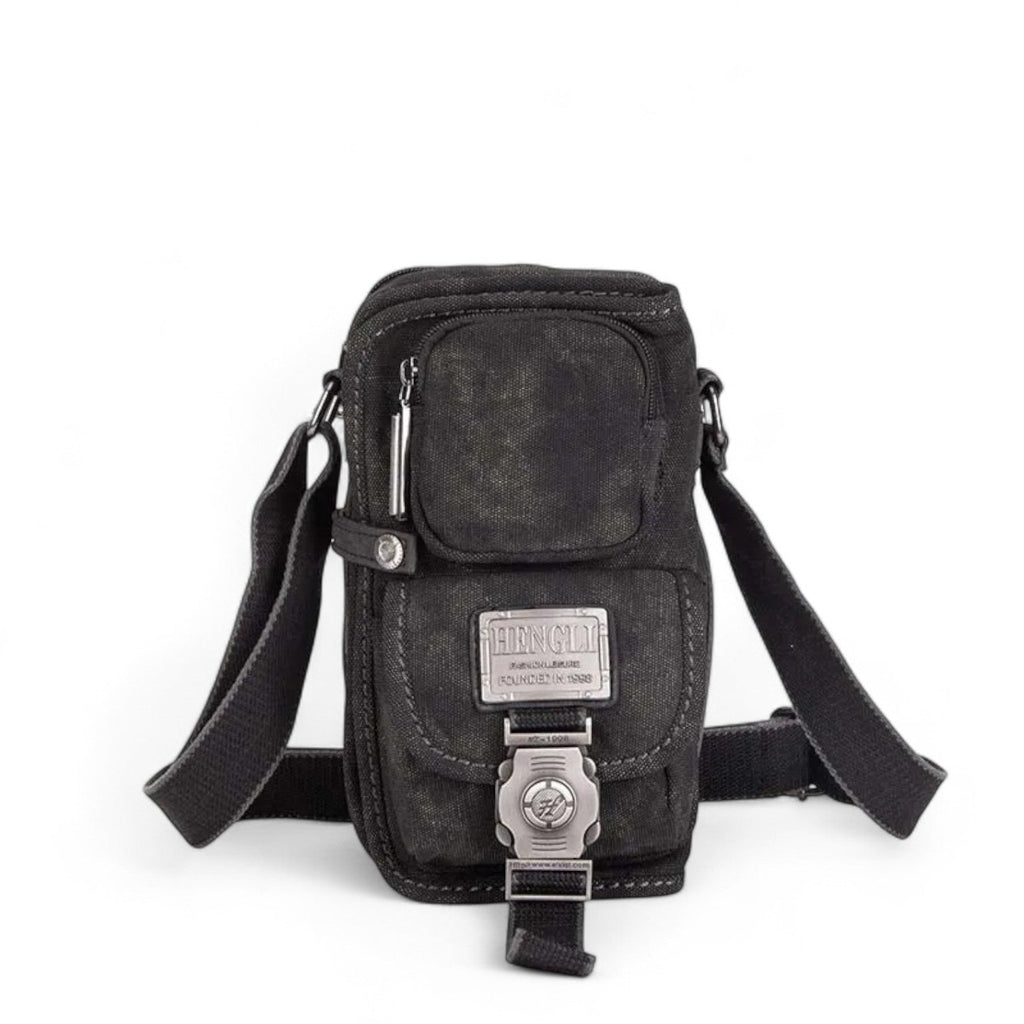Evren | Elegant und praktisch: Die Canvas-Schultertasche, perfekt für jede Reise