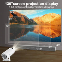 PixelWall DreamScreen™  Projektor, der Ihre Wand in ein Kino verwandelt