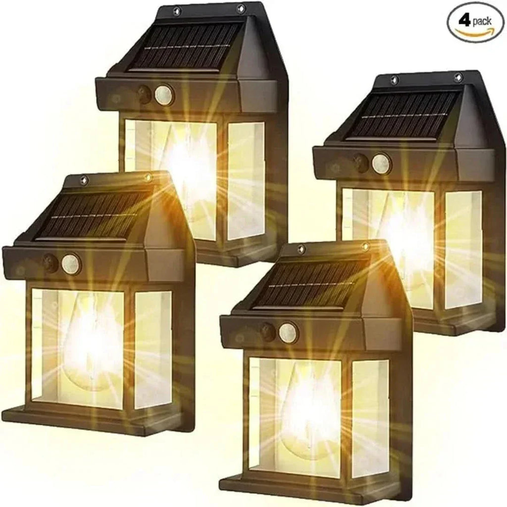 Solar-Wandleuchte für draußen