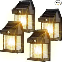 Solar-Wandleuchte für draußen