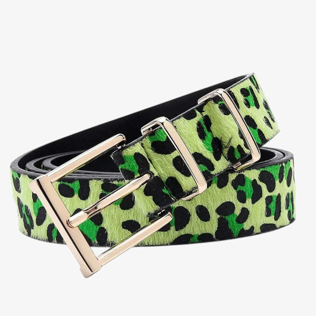 Julianna | Leder-Leoparden-Taille mit Elegantem Schnallenverschluss