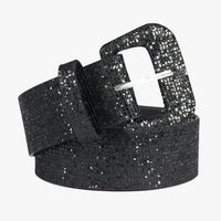 Zoe | Glänzender Gürtel mit Pailletten für Jeans und Mäntel
