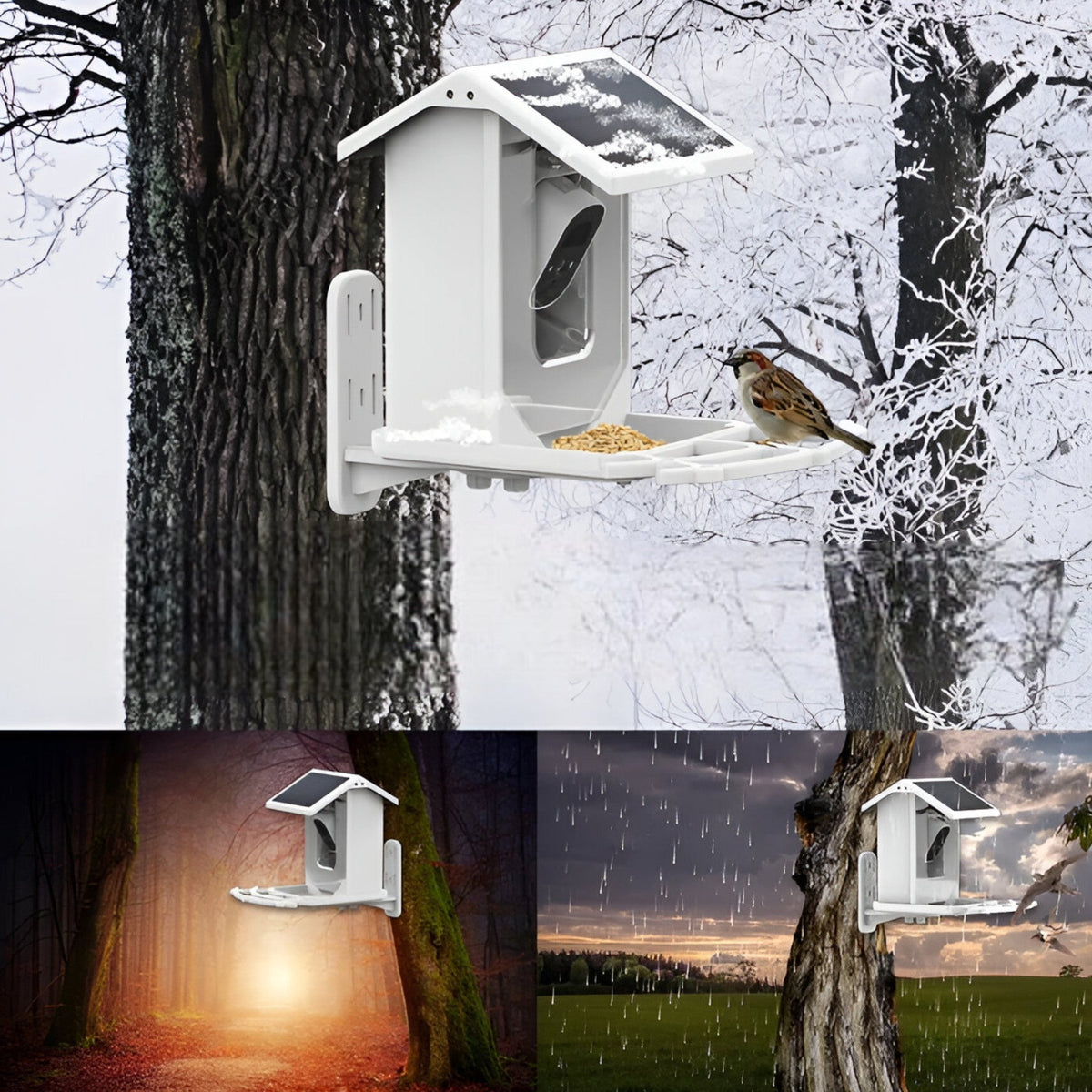 Auxco | Intelligenter Vogelbr feeder