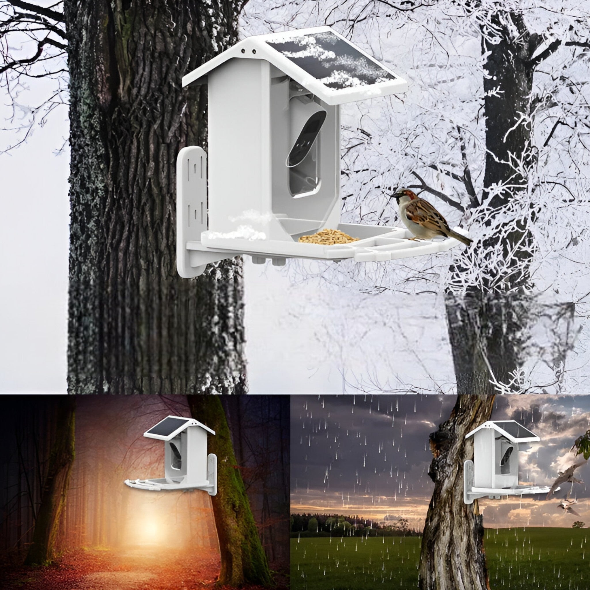 Auxco | Intelligenter Vogelbr feeder