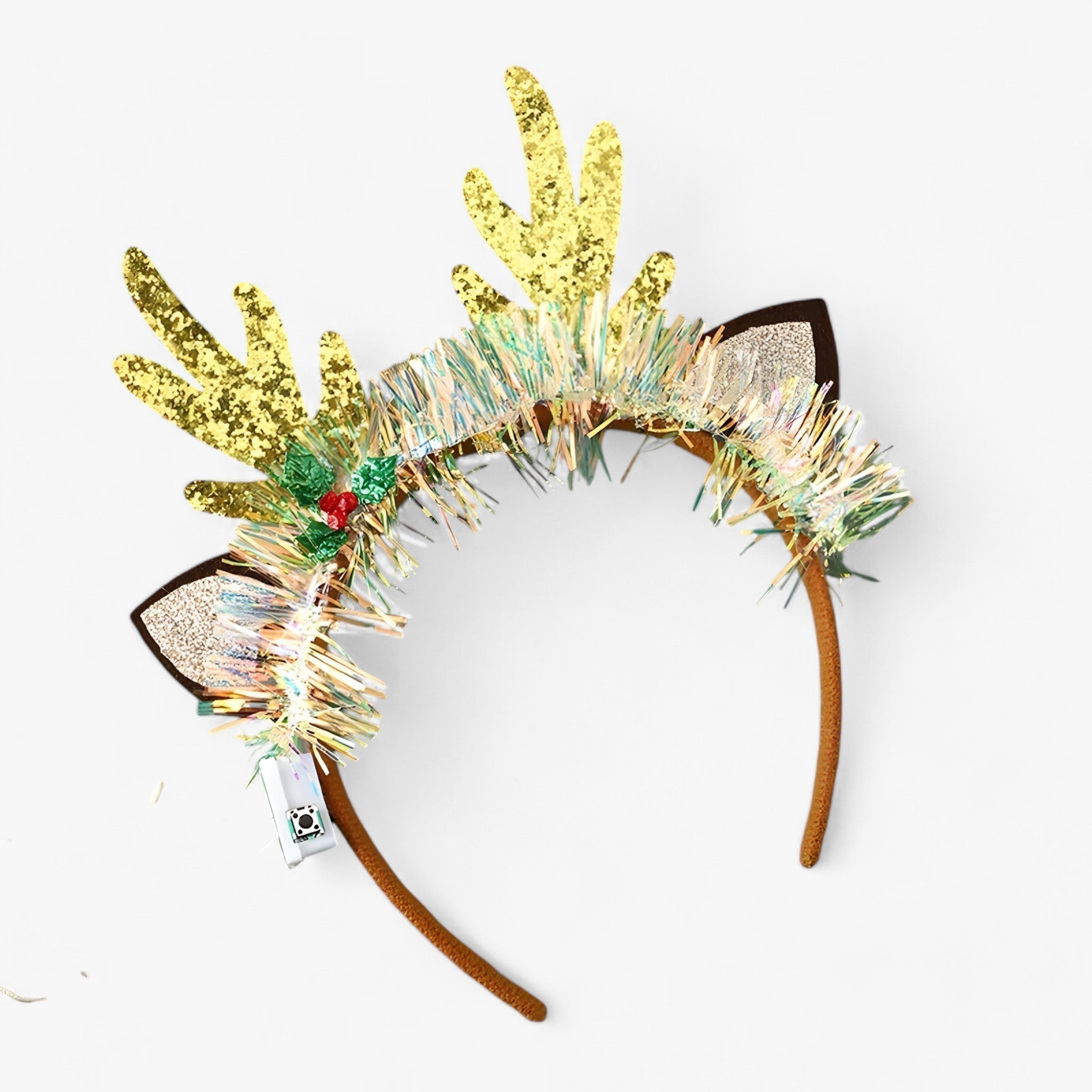 Kerstglanz | Bandeau LED Schneeflocke und Weihnachtsbaum - Festliche Unterhaltung für Geschenke