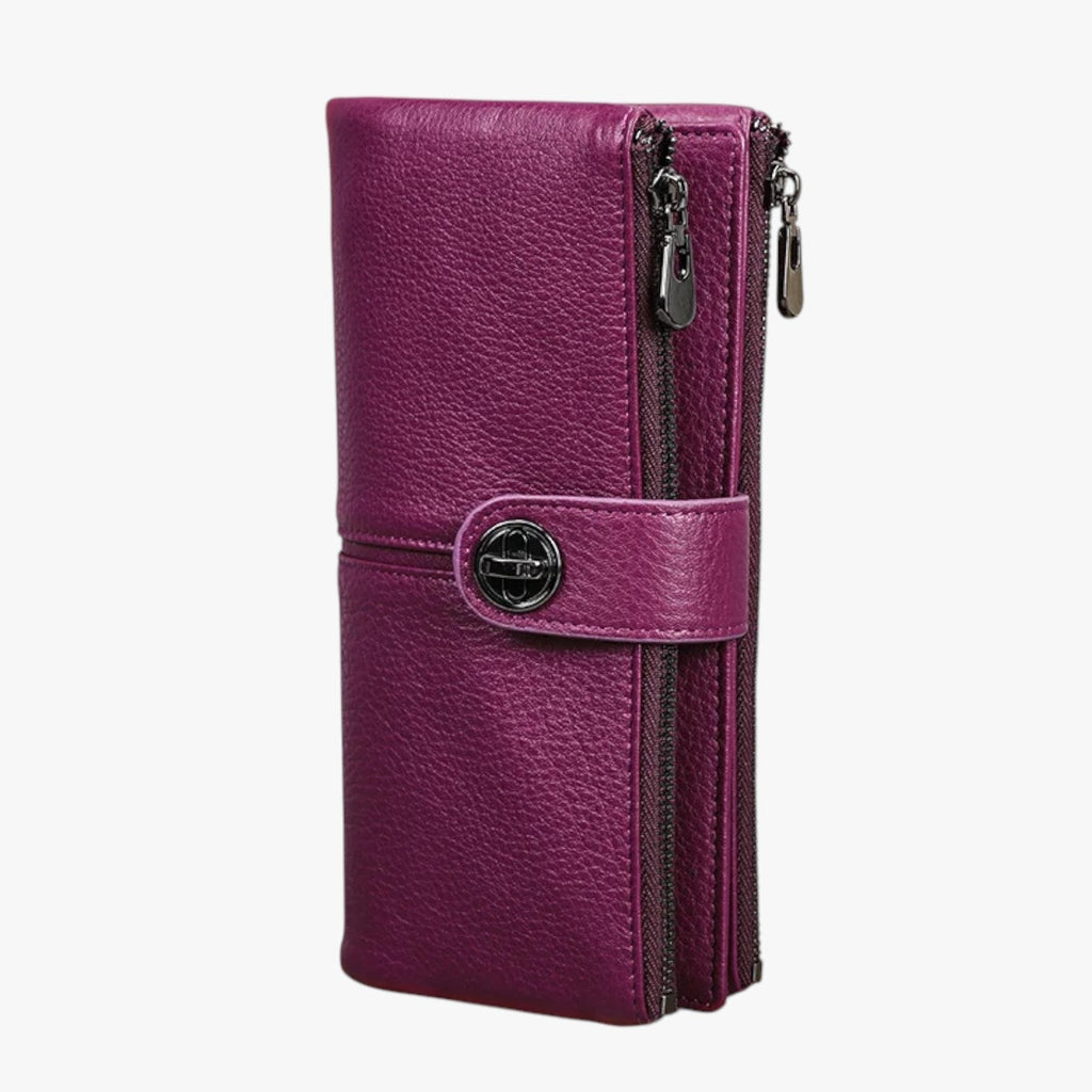 Alivia | Damenledergeldbörse mit AirTag - Elegant, Sicher und Vielseitig
