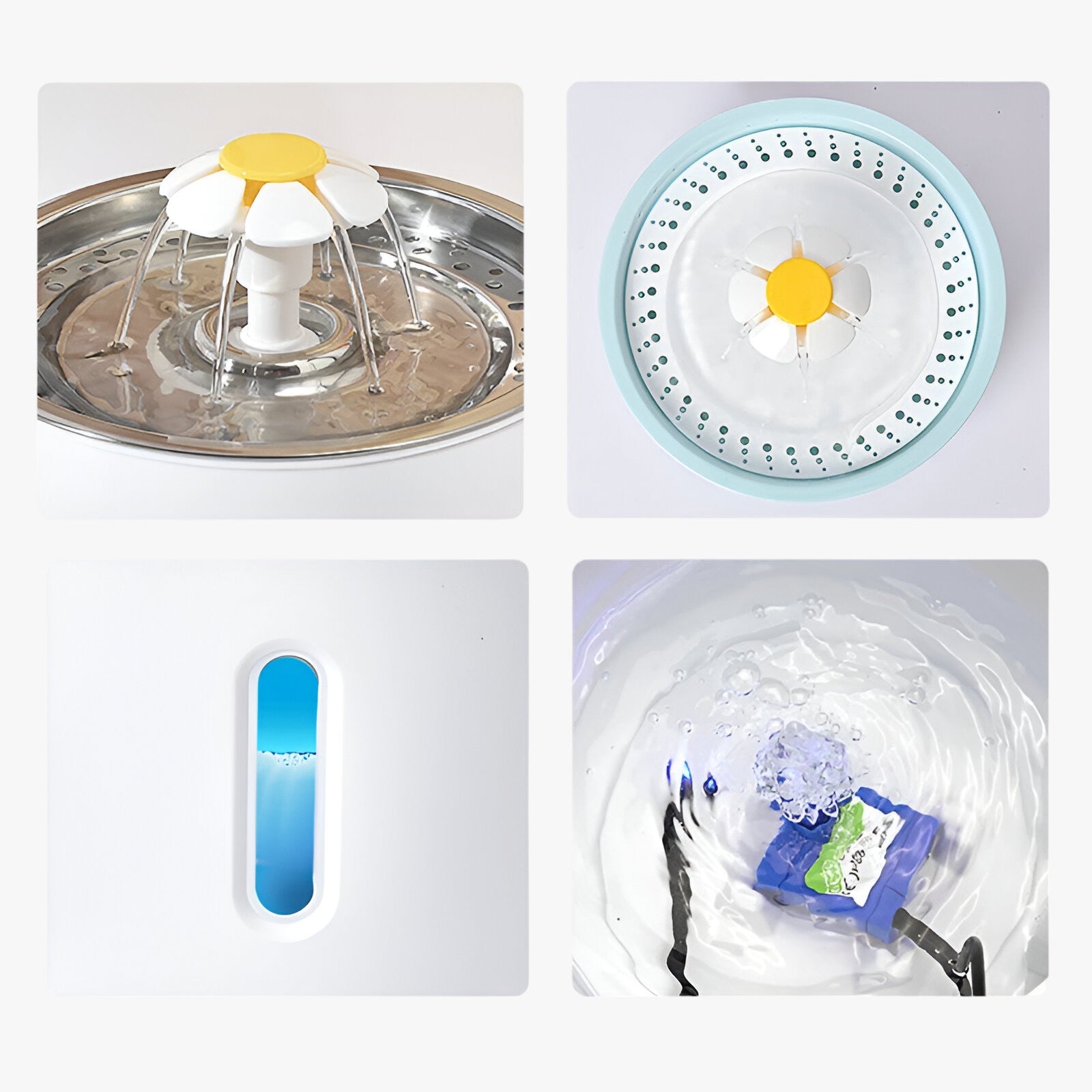 Automatischer Wasserspender - Gefiltertes frisches Wasser für Haustiere