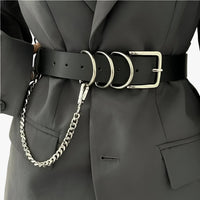 Alain | Vielseitiger Punk-Choker mit Kette