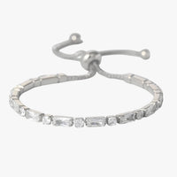 Valerie | Geometrisches Armband Roségold mit Zirkonia Elegantes Geschenk für Damen