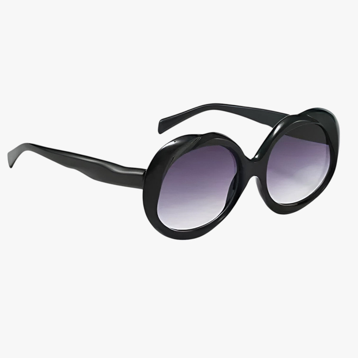 Camila | Ovaler Sonnenbrille aus Metall UV400