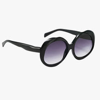 Camila | Ovaler Sonnenbrille aus Metall UV400
