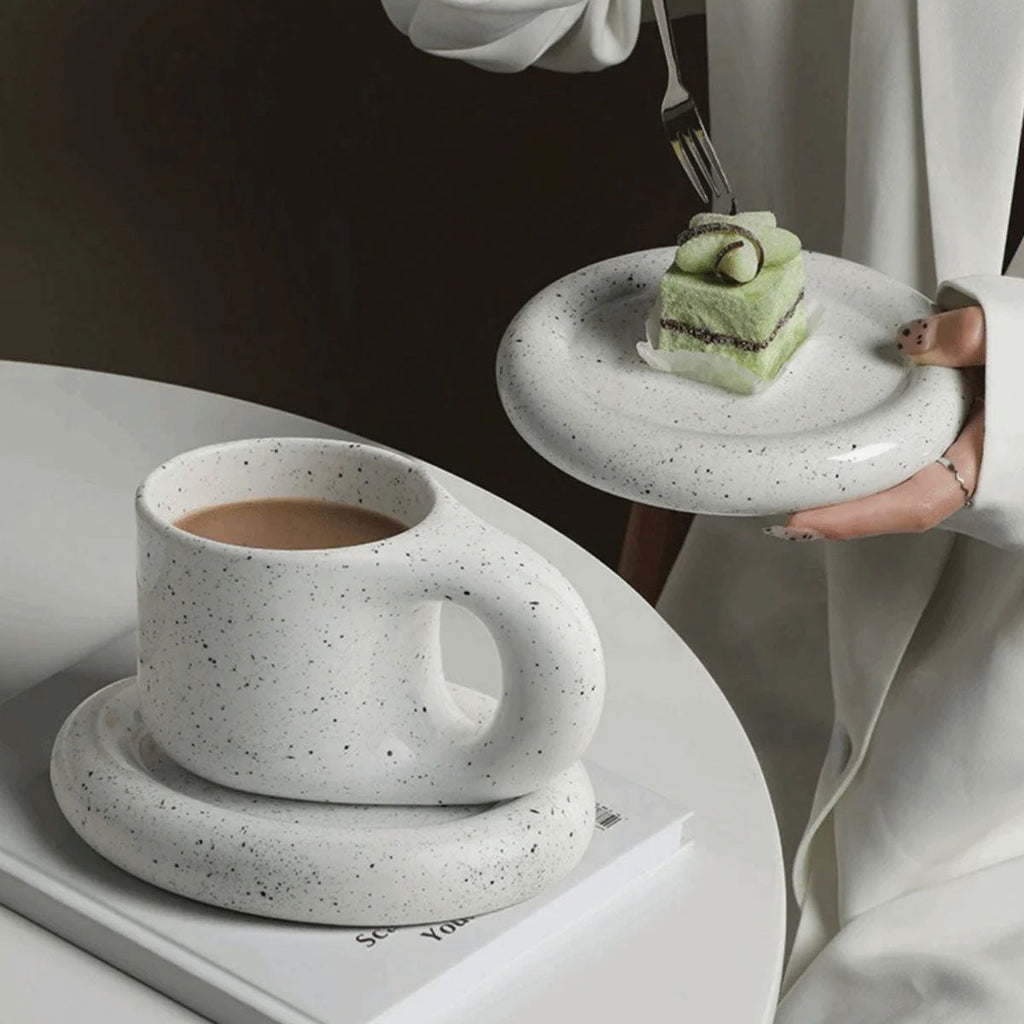 Robuster Keramik-Espressobecher | Stilvoll, Langlebig, Perfekt für Espresso