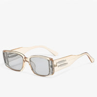 David | Retro Sonnenbrille mit kleiner rechteckiger Fassung
