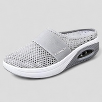 AeroFlex | Mesh Slip-On Platform Clog mit Luftpolstersohle