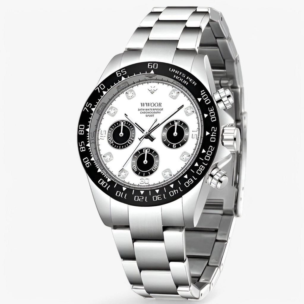 Kashmir | Luxus Chronograph Uhr aus Edelstahl
