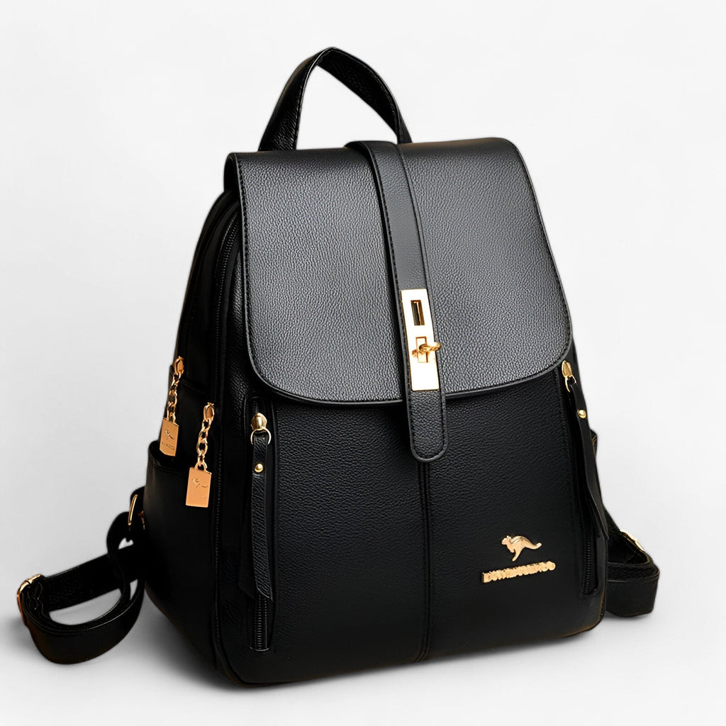 Eleganter Damen Leder Rucksack – Perfekt für Alltag & Reisen