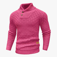 Nathan | Weicher dicker Strickpullover für Herren mit rundem Ausschnitt, kuschelig und wintertauglich