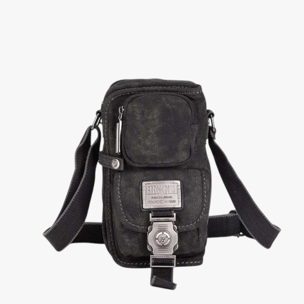 Evren | Elegant und praktisch: Die Canvas-Schultertasche, perfekt für jede Reise