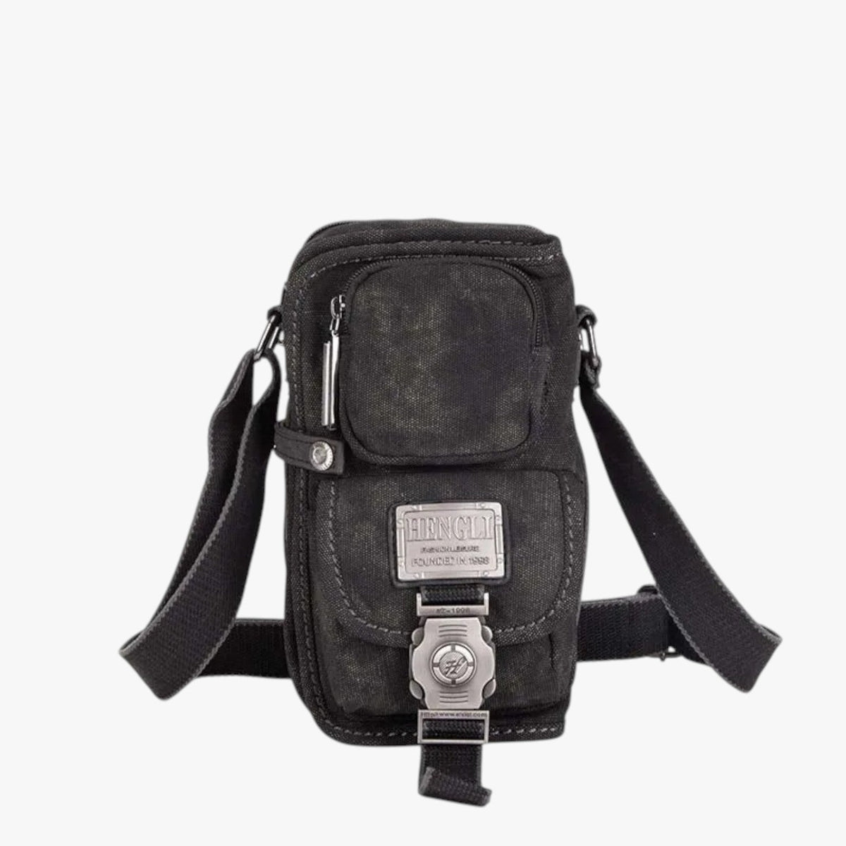 Evren | Elegant und praktisch: Die Canvas-Schultertasche, perfekt für jede Reise