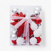 Set aus 30 Weihnachtsdekorationen - Verwandeln Sie Ihren Baum mit festlicher Eleganz