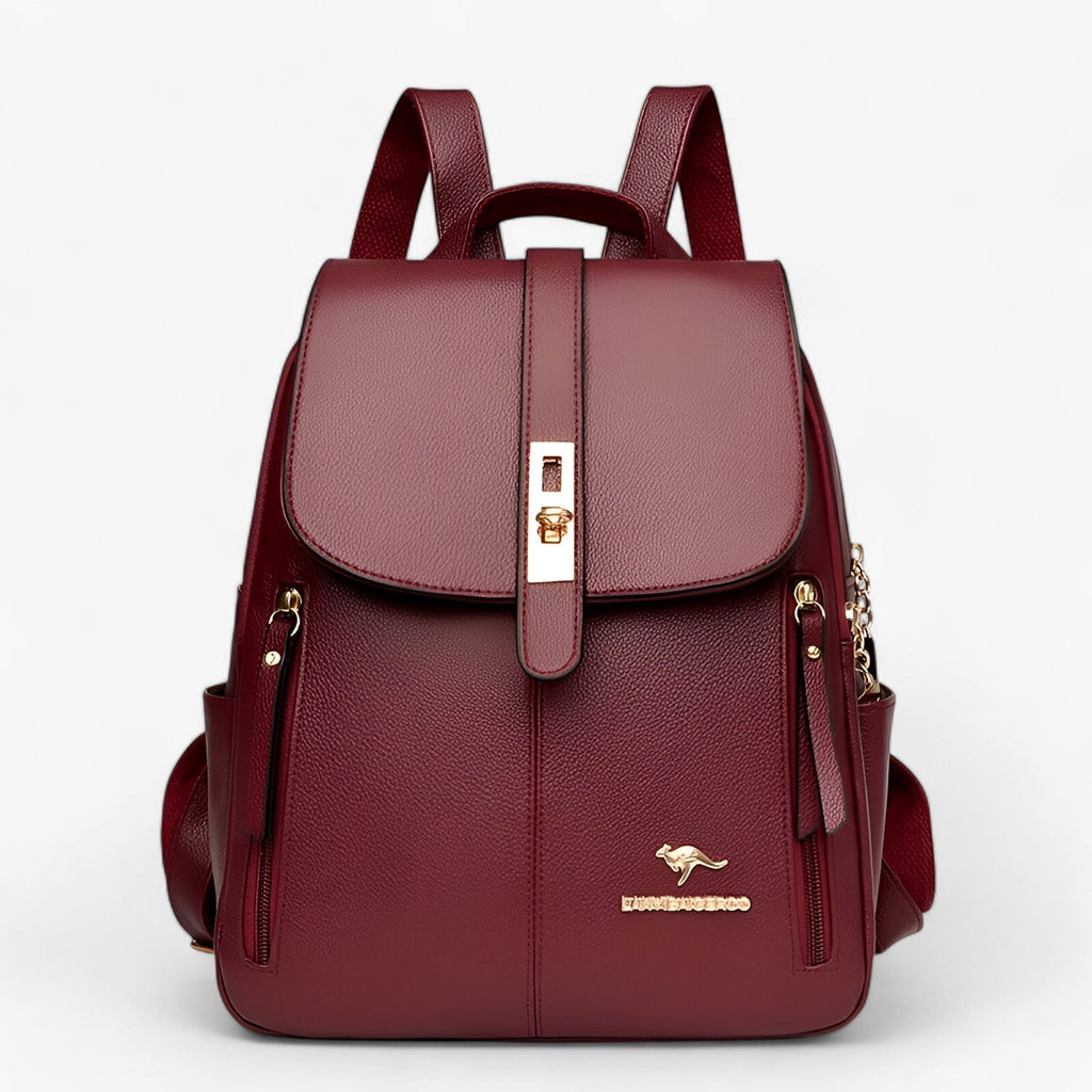 Eleganter Damen Leder Rucksack – Perfekt für Alltag & Reisen