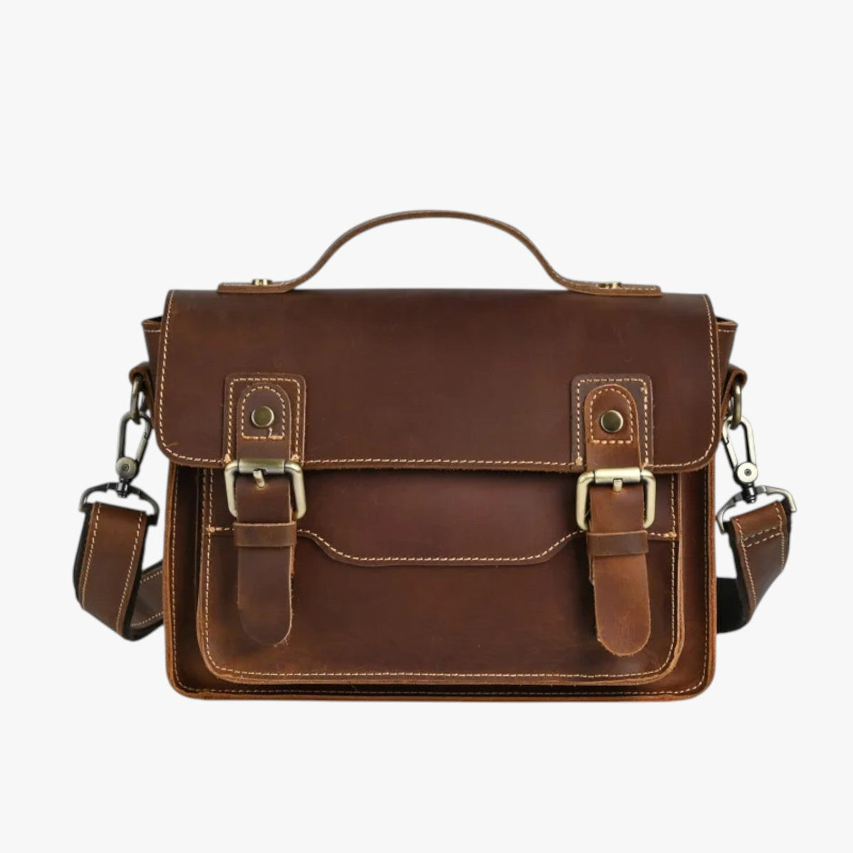Nico | Unisex Anti-Diebstahl Umhängetasche aus elegantem Leder